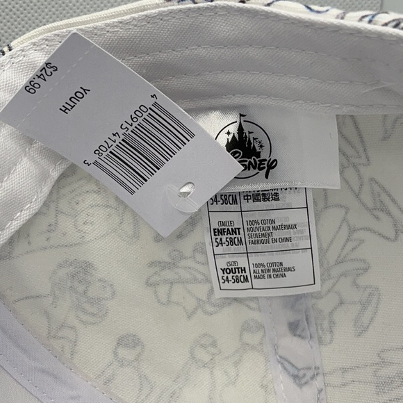 Disney Youth Ink and Paint Baseball Hat. New With tags, Velcro back Adjustable - Picture 7 of 9